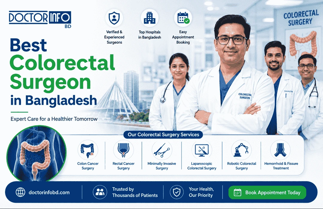 ঢাকার সেরা কোলোরেক্টাল সার্জন ও চিকিৎসা